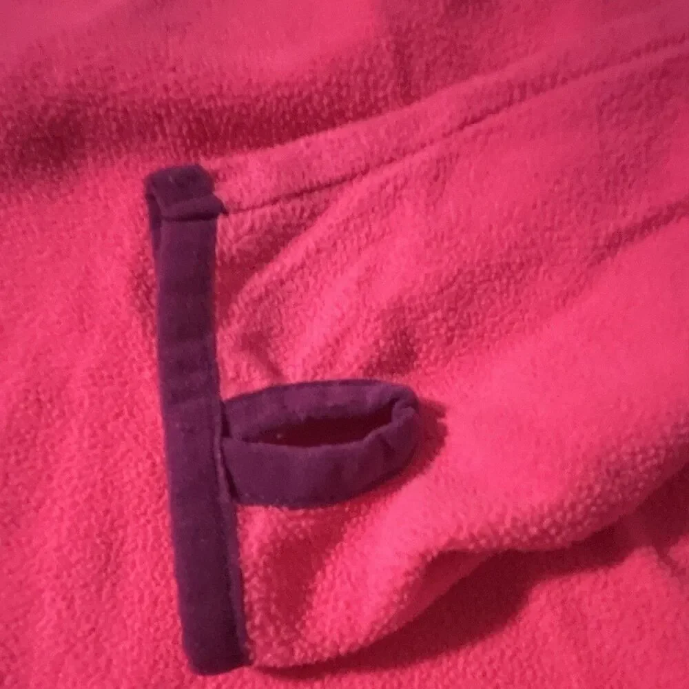 Xersion Girls Fleece 1/4 Zip Pullover Sweatshirt Lot 2 Pink/Orange: Size 10-12